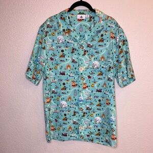 Disney Parks Button Up Shirt